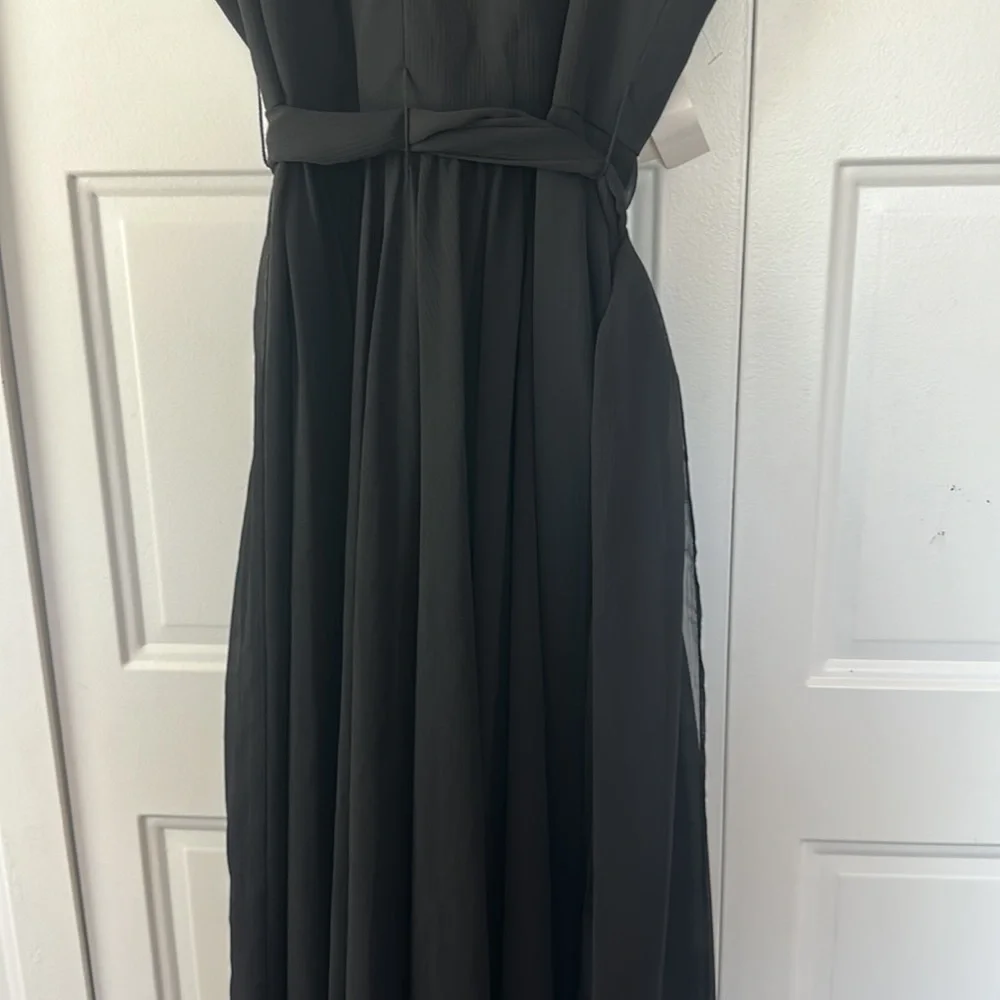 Jill Jill Stuart Ruffle Chiffon Gown MSRP $398 - Picture 6 of 13